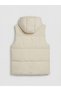 Hooded Women's Puffer Vest - 6