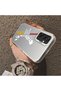 Samsung Galaxy M15 Compatible Hard Acrylic Back Silicone Edge Lens Protection Stylish Print Case - 4