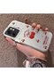 Infinix Smart 9 Compatible Hard Acrylic Back Silicone Edge Lens Protection Cherry Case - 3