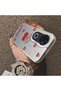 Vivo V50 Compatible Hard Acrylic Back Silicone Edge Lens Protection Cherry Case - 4