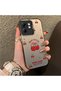 Infinix Smart 9 Compatible Hard Acrylic Back Silicone Edge Lens Protection Cherry Case - 2