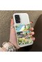 Samsung Galaxy A33 Compatible Hard Acrylic Back Silicone Edge Lens Protection Daisy Case - 2