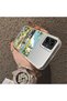 Samsung Galaxy A06 4G/5G Compatible Hard Acrylic Back Silicone Edge Lens Protection Daisy Case - 4