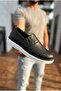 Zrc191 high quality laceless daily men's espadrille black