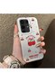 Infinix Note 50/Note 50 Pro Compatible Hard Acrylic Back Silicone Edge Lens Protection Cherry Case - 2