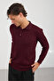 Men's Washable Anti-Pilling Polo Collar Hair-Weaved Knitwear - 5