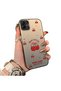Samsung Galaxy A03/A04E/A04 Compatible Hard Acrylic Back Silicone Edge Lens Protection Cherry Case