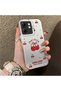 Infinix Smart 9 Compatible Hard Acrylic Back Silicone Edge Lens Protection Cherry Case - 2