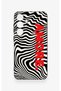 Samsung S25 Plus Compatible Zebra Amore Patterned Silicone Case - 4