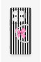 Infinix Gt 20 Pro Compatible Pink and White Ribbon Patterned Silicone Case - 2