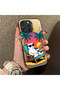 iPhone 16 Pro Max Compatible Hard Acrylic Back Silicone Edge Lens Protection Cat Case - 2