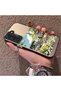 Samsung Galaxy S22 Compatible Hard Acrylic Back Silicone Edge Lens Protection Daisy Case - 3