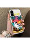 Realme C67 4g Compatible Hard Acrylic Back Silicone Edge Lens Protection Cat Case - 2