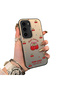 Samsung Galaxy S23 Compatible Hard Acrylic Back Silicone Edge Lens Protection Cherry Case