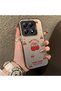 Xiaomi Mi 14t Pro Compatible Hard Acrylic Back Silicone Edge Lens Protection Cherry Case - 2