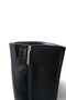 Maia Gioia Women's Pointed Toe Heeled Boots 00126000 Black Skin - 3