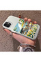 iPhone 12 Mini Compatible Hard Acrylic Back Silicone Edge Lens Protection Daisy Case - 3