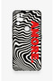 Omix X300 Compatible Zebra Amore Patterned Silicone Case - 2