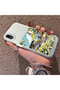 iPhone Xr Compatible Hard Acrylic Back Silicone Edge Lens Protection Daisy Case - 3