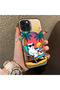 iPhone 12 Pro Max Compatible Hard Acrylic Back Silicone Edge Lens Protection Cat Case - 2