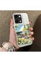 Oppo Reno14 Pro Compatible Hard Acrylic Back Silicone Edge Lens Protection Daisy Case - 2