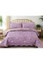 Double Coverlet Sets - Purple - Microfiber