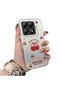 Xiaomi Mi 14t Pro Compatible Hard Acrylic Back Silicone Edge Lens Protection Cherry Case