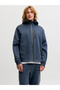 Jack Jones Jcofusıon Sweat Full Zip Hood Men's Anthracite Sweatshirt