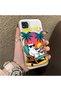 Realme C20/C20A Compatible Hard Acrylic Back Silicone Edge Lens Protection Cat Case - 2