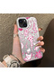 iPhone 14 Plus/15 Plus Compatible Hard Acrylic Back Silicone Edge Lens Protection Stylish Print Case - 2