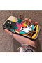 Infinix Smart 9 Compatible Hard Acrylic Back Silicone Edge Lens Protection Cat Case - 3