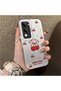 Vivo Y04 Compatible Hard Acrylic Back Silicone Edge Lens Protection Cherry Case - 2