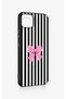 Realme C11 2021 Compatible Pink and White Ribbon Patterned Silicone Case - 3