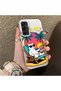 Samsung Galaxy A25 Compatible Hard Acrylic Back Silicone Edge Lens Protection Cat Case - 2
