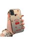 Samsung Galaxy A21S Compatible Hard Acrylic Back Silicone Edge Lens Protection Cherry Case