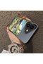 iPhone 17 Compatible Hard Acrylic Back Silicone Edge Lens Protection Daisy Case - 4