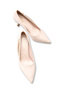 Nova Aria Women's Pointed Toe Thin Heeled Shoes 00123002 Skin Color - 5