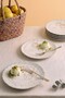 Vintage Cream Sirius 6-Piece Cake & Presentation Plate 22 cm - 2