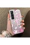 Realme C65 4g Compatible Hard Acrylic Back Silicone Edge Lens Protection Stylish Print Case - 2