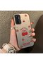 Samsung Galaxy M13/M23 Compatible Hard Acrylic Back Silicone Edge Lens Protection Cherry Case - 2