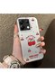 Xiaomi Poco X6 Compatible Hard Acrylic Back Silicone Edge Lens Protection Cherry Case - 2
