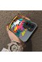 Samsung Galaxy A54 Compatible Hard Acrylic Back Silicone Edge Lens Protection Cat Case - 4