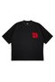 T-Shirts - Black - Oversize - 3