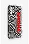 Omix X700 Compatible Zebra Amore Patterned Silicone Case - 2