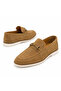 Leon Sand Color Genuine Suede Leather Men's Casual Shoes - 3