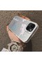 iPhone 15 Plus/14 Plus Compatible Hard Acrylic Back Silicone Edge Lens Protection Stylish Print Case - 5