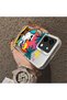 Vivo Y28 4g Compatible Hard Acrylic Back Silicone Edge Lens Protection Cat Case - 4