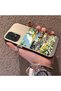 Samsung Galaxy A72 Compatible Hard Acrylic Back Silicone Edge Lens Protection Daisy Case - 3