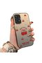 Samsung Galaxy A52/A52S Compatible Hard Acrylic Back Silicone Edge Lens Protection Cherry Case