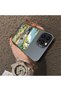 iPhone 13 Pro Compatible Hard Acrylic Back Silicone Edge Lens Protection Daisy Case - 4